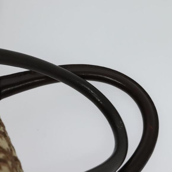 DIOR Trotter Canvas Boston Bag Brown Gold - Picture 8 of 12